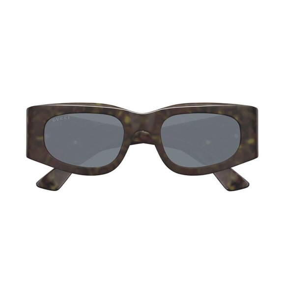 NEW GUCCI SUNGLASSES GUCCI GG1664S 003 DARK HAVANA/IVORY/GREY EYEWEAR - Picture 2 of 4